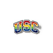 USC Trojans Arch Rainbow Pin